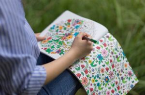 coloring books for stress relief