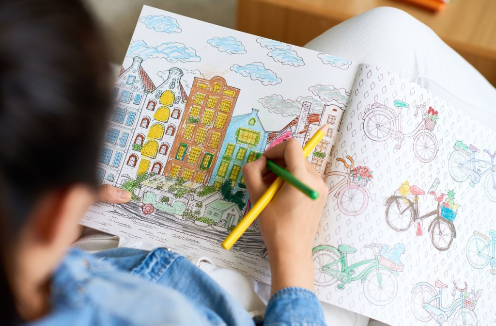 benefits of coloring books for brain health