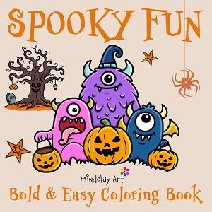 Halloween coloring books for kids