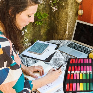 storage cases for coloring accessories