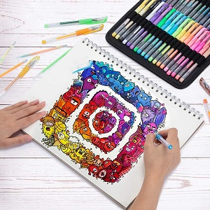 best gel pens for coloring books