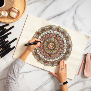 advanced mandalas coloring tips