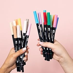 markers that don’t bleed through coloring books