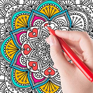 coloring books with tear-out pages