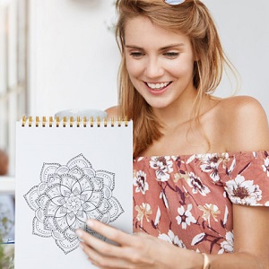 coloring books for gel pens