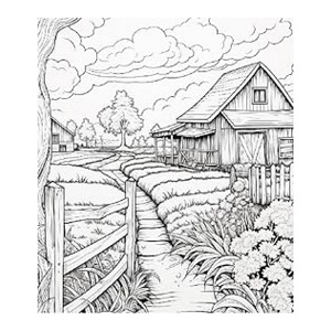 nature-themed coloring books
