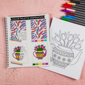 simple and fun coloring books