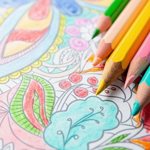 seasonal coloring books